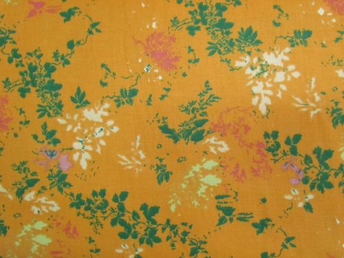 270cm Wide Kensington Gardens Backing- Summer Coordinates- Gold