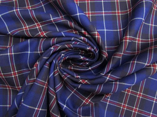 Ramsay Tartan Wool Blend Suiting #13567