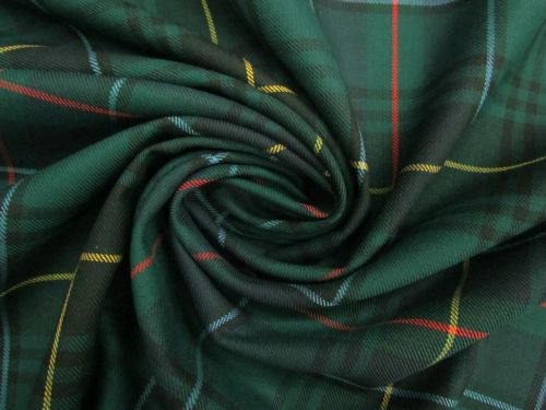 Henderson Tartan Wool Blend Suiting #13568