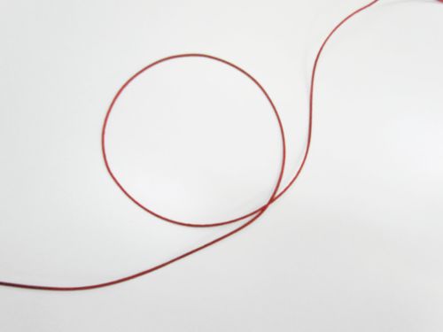 1mm Rat Tail Ribbon- Deep Red #T927