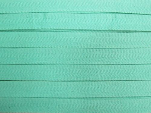 20mm Cotton Herringbone Tape- Turquoise #T934