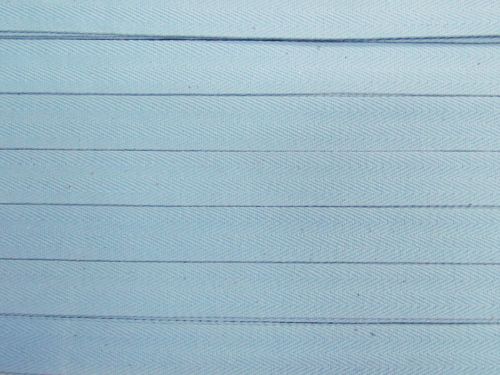 20mm Cotton Herringbone Tape- Lake Blue #T935