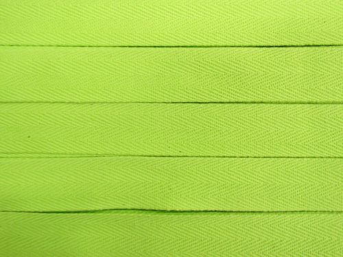 26mm Cotton Herringbone Tape- Apple Green #T940