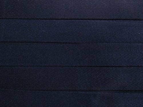 26mm Cotton Herringbone Tape- Ink Navy Blue #T941