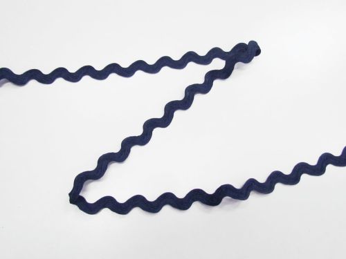 12mm Ric Rac Trim- Soft Navy #T945