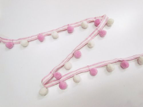 30mm Gelato Pom Pom Trim- Strawberry #T946