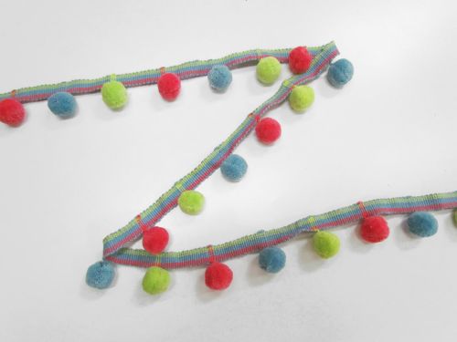 30mm Gelato Pom Pom Trim- Fruity #T949