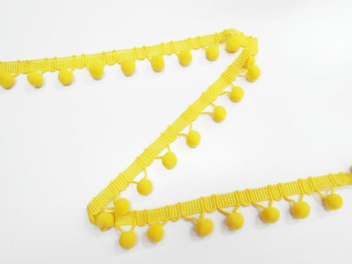 28mm Pom Pom Trim- Daffodil Yellow #T954