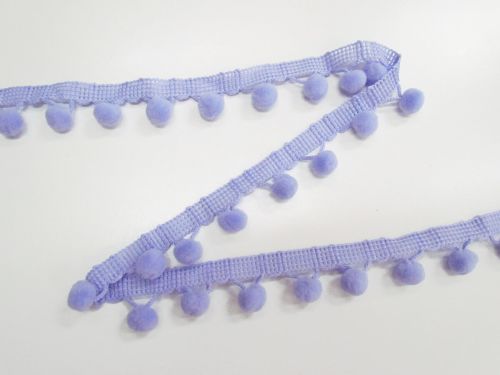 28mm Pom Pom Trim- Periwinkle Lilac #T957
