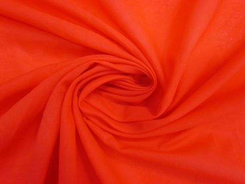 Cotton Voile- Fire Red #13619