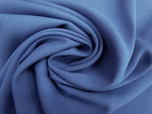 Satin Back Crepe- Whale Blue #13672