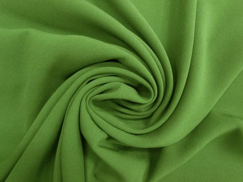 Satin Back Crepe- Asparagus Green #13674