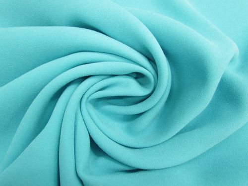 Double Crepe- Mermaid Aqua #13683
