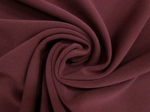 Stretch Bonded Crepe- Moody Maroon #13703
