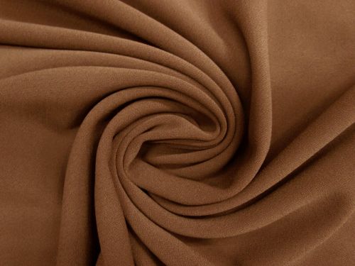 Stretch Bonded Crepe- Earth Brown #13691