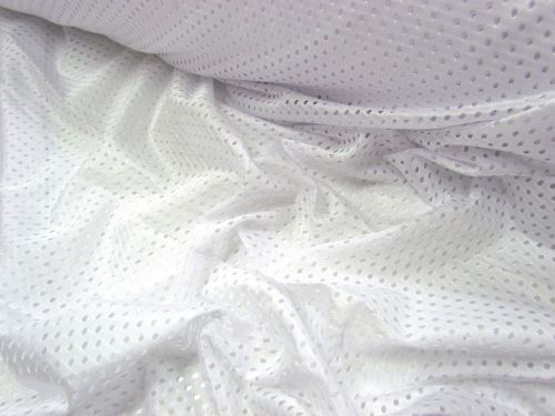 Basketball Mesh- White