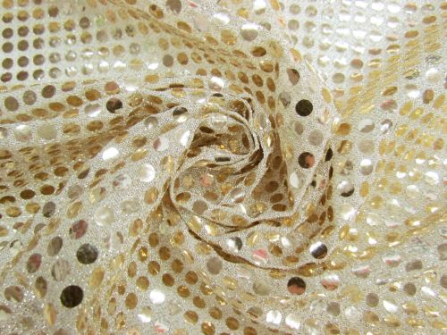 6mm American Sequins- Light Gold