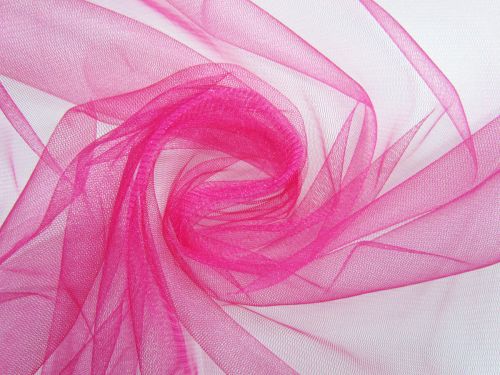 Metallic Net- Hot Pink