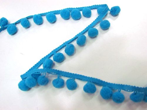 Pom Poms- Aqua