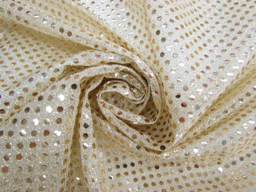 3mm American Sequins- Light Gold