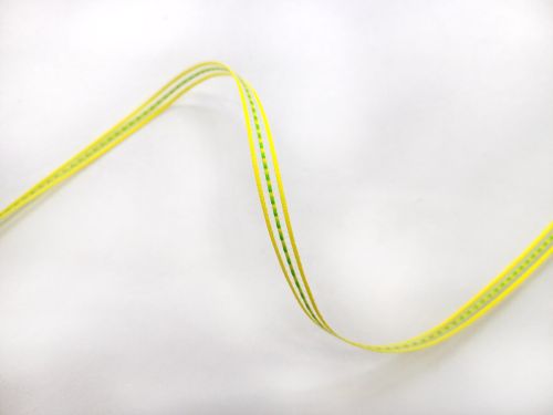 Georgie Ribbon 6mm- Yellow/Lime