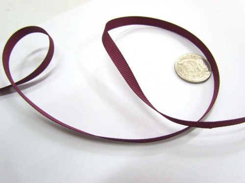 Grosgrain Ribbon 6mm- Burgundy