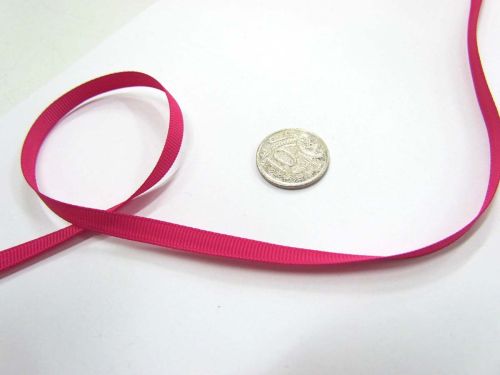 Grosgrain Ribbon 6mm- Azalea