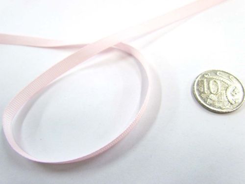 Grosgrain Ribbon 6mm- Powder Pink