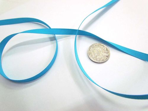 Grosgrain Ribbon 6mm- Turquoise