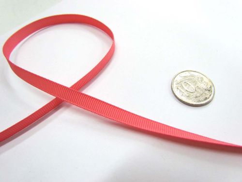 Grosgrain Ribbon 6mm- Watermelon