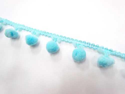 Large Pom Poms- Blue