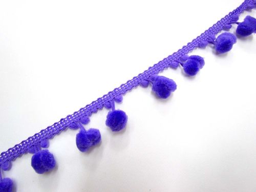 Large Pom Poms- Purple
