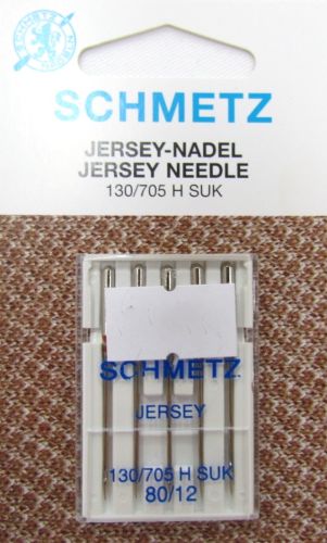 Schmetz Jersey Needles- 80/12