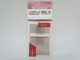 Chenille Needles- Size 18/25- Pack of 6, Buy Birch Haberdashery Online