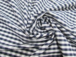 Gingham Fabric Polyester Cotton 6mm